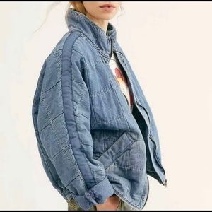 Free People Dolman Quilted Jacket In 